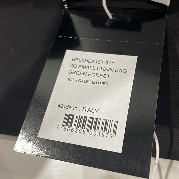 GIVENCHY Green Small 4G Chain Bag - Picture 10 of 10